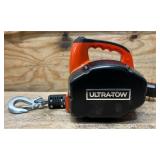 Ultra-Tow Portable Electric Winch, 120V, 1100-Lb. Capacity, Steel Cable, Brushless #5689273 Msrp $224.99 see description