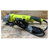 RYOBI 7.5 Amp 4-1/2 in. Corded Angle Grinder with Rotating Rear Handle AG454