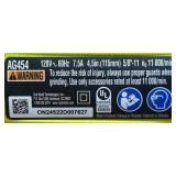 RYOBI 7.5 Amp 4-1/2 in. Corded Angle Grinder with Rotating Rear Handle AG454