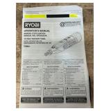 RYOBI 12V Cordless Rotary Tool Kit TVM01 see description