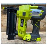 RYOBI ONE+ 18V 18-Gauge Cordless AirStrike Brad Nailer Tool Only P320 Msrp $149.00 see description