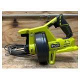 RYOBI ONE+ 18V Drain Auger Tool Only P4001 Msrp $81.65 see description