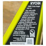 RYOBI ONE+ 18V Drain Auger Tool Only P4001 Msrp $81.65 see description