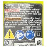 RYOBI 14 Amp 7-1/4 in. Circular Saw with Laser CSB135L see description