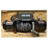 BADLAND ZXR 12,000 lb. Truck/SUV Winch with Wire Rope 59407 Msrp $349.99