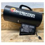 Mr. Heater Forced Air Propane Heater, 125,000 BTU, 3125 Sq. Ft. Capacity, Model# F228128 #106928 Msrp $219.99 see description