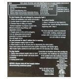 Mr. Heater Forced Air Propane Heater, 125,000 BTU, 3125 Sq. Ft. Capacity, Model# F228128 #106928 Msrp $219.99 see description