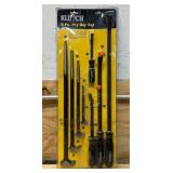 Klutch Pry Bar Set, 8-Pc. #50799 Msrp $54.99
