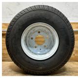 Kenda Loadstar 8in. Bias-Ply Trailer Tire and Wheel Assembly, 215/60-8, 5-Hole, Load Range C, Model# DM2568C-5IN #12207 Msrp $129.99