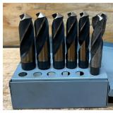 Klutch 12-Pc. Drill Bit Set, 1/2in. Dia. Shank #4986604 Msrp $114.99 see description