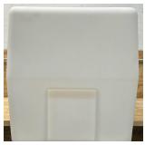 *Romotech Square Poly Reservoir Water Storage Tank   50 Gal., UV-Protected, Graduation Marks, Natural, Model# 82123919 #48169 Msrp $209.99