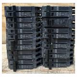 GE Circuit Breakers 15A lot of 12 see description