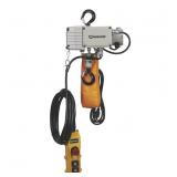 Strongway Mini Electric Chain Hoist, 500-Lb. Capacity, 16.4ft. Lift #99077 Msrp $899.99