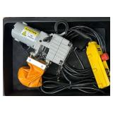 Strongway Mini Electric Chain Hoist, 500-Lb. Capacity, 16.4ft. Lift #99077 Msrp $899.99