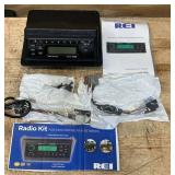 REI Radio ST-1000 AM/FM/WB/AUX Stereo Radio w/ISO Connector