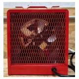 Dayton 3VU35B Portable Electric Garage Heater, 208/240 Volts