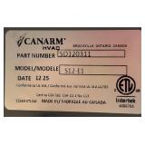 CANARM SD Exhaust Fan w/ Shutters 12 inch 1640 CFM Direct Drive S12-E1 Msrp $434.14