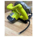 RYOBI Miter Saw and 18V cordless circular saw Non-working (lot of 2)