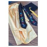 kindergarten graduation gowns, and sashes