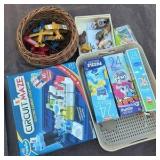 puzzles games, and small toys