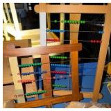 math, abacus, and triangles