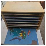 puzzle shelf