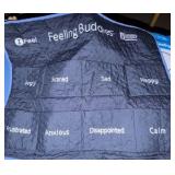 feelings bin weighted, blankets, anger, box, and miscellaneous