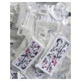 Tote of assorted masks