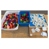 counting cubes and block manipulatives