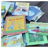 Stack of assorted kids books
