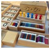 Montessori manipulative tools