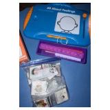 feelings bin weighted, blankets, anger, box, and miscellaneous