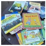 Stack of assorted kids books