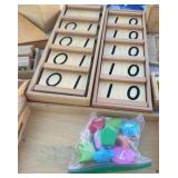 Montessori manipulative tools