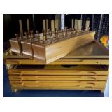 Montessori box and spacers