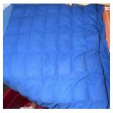 feelings bin weighted, blankets, anger, box, and miscellaneous