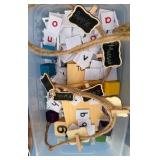 teacher, office supplies, bulletin board in miscellaneous