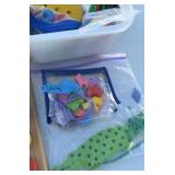 counting wood and string manipulative