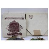 Knowles Norman Rockwell Plates - Meeting on the Path & A Mother