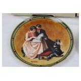 Knowles Craftsmanship Plates - Norman Rockwell A Couple