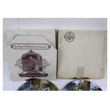 Kevin Daniel Birds of Your Garden Plates - Blue Jay & Downy Woodpecker (Knowles China)