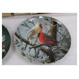 Knowles The Bluebird & Cardinal Plates - Edwin M. Knowles China Co.