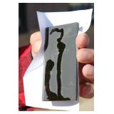 International Silver Co. Silver Plate Tea Set on Beaded Tray with 4 Salt & Pepper Shakers (Tested as .800 Sterling Silver)