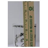 Glass Tumblers - 25th Anniversary Pattern (Lot of 7)