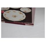 Traditions Moss Rose Pattern 5 Pc Place Sets (Lot of 2)