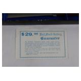 Butcher Brand Carbon Steel Cutlery - 2 Kitchen Knives with Wood Handles