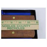 Butcher Brand Carbon Steel Cutlery - 2 Kitchen Knives with Wood Handles