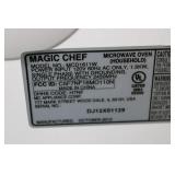 Magic Chef MCD1611W Microwave Oven - Household 120V 60Hz 1.5kW