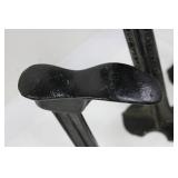 Cast Iron Saddle-Cradle Pedestal Stands (Lot of 4)