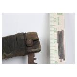 Antique Frame Saw with Shovel & Mallet - 3-Piece Woodworking Tool Set